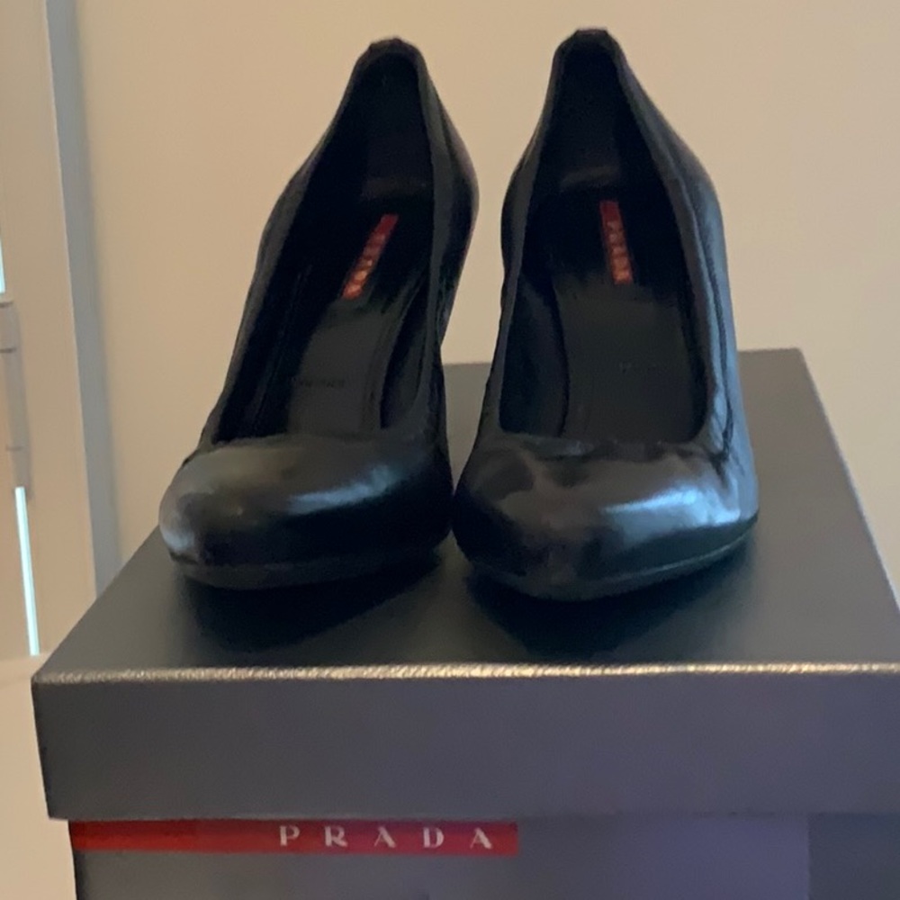 Prada Black Pump - image 1